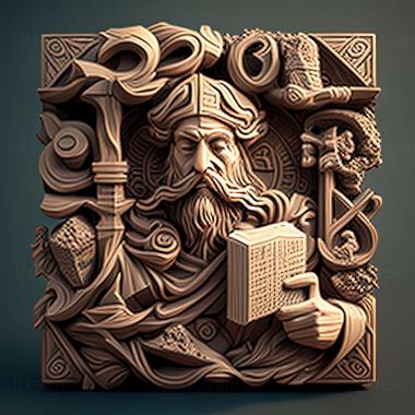 3D model Doodle God game (STL)